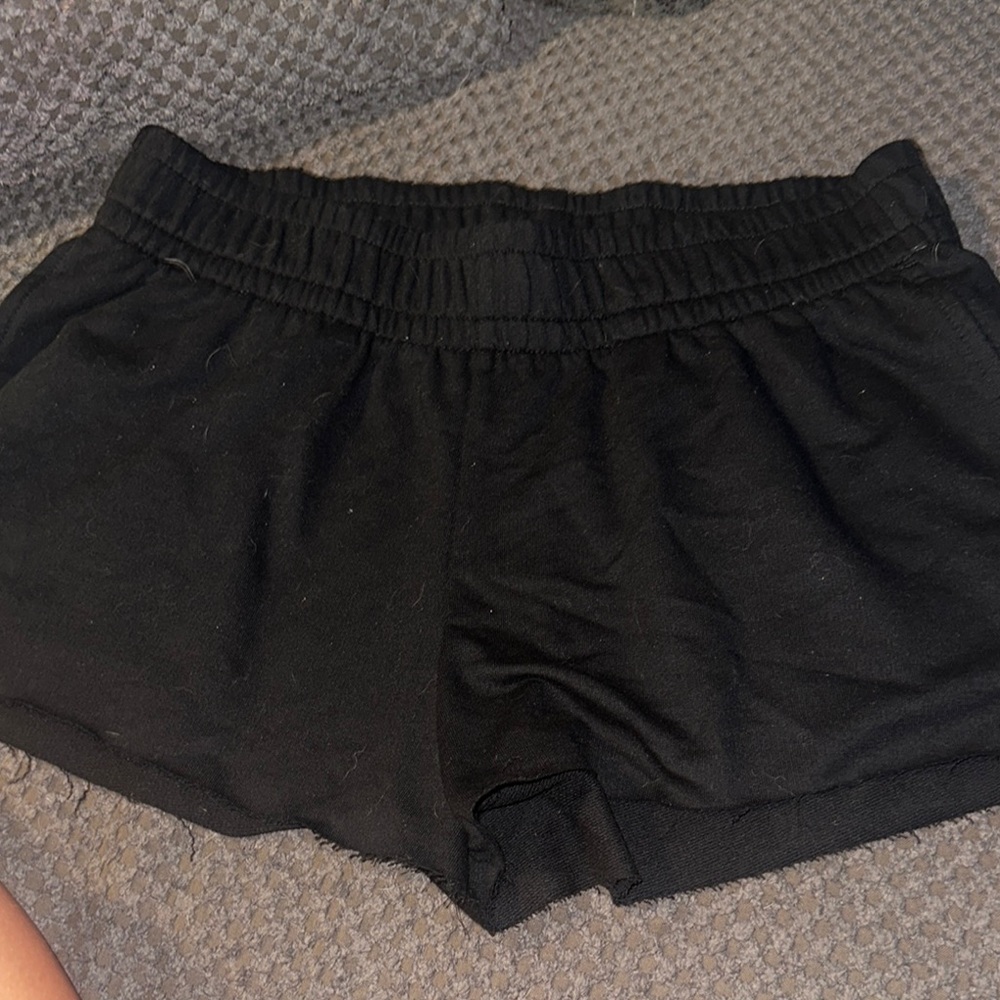 Wild Fable Black Athletic Shorts Elastic Waistband Lightweight